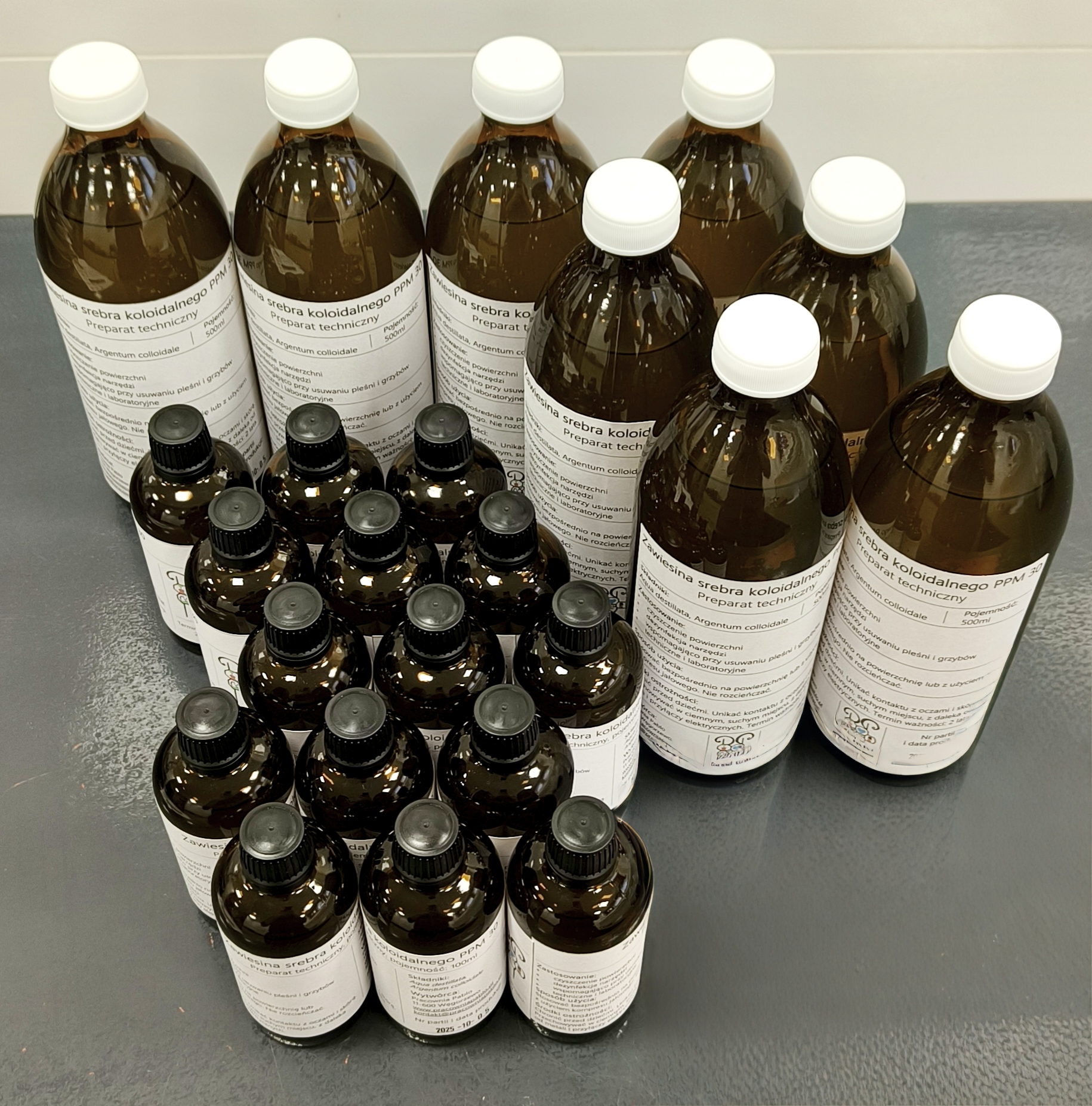Zawiesina srebra koloidalnego PPM30